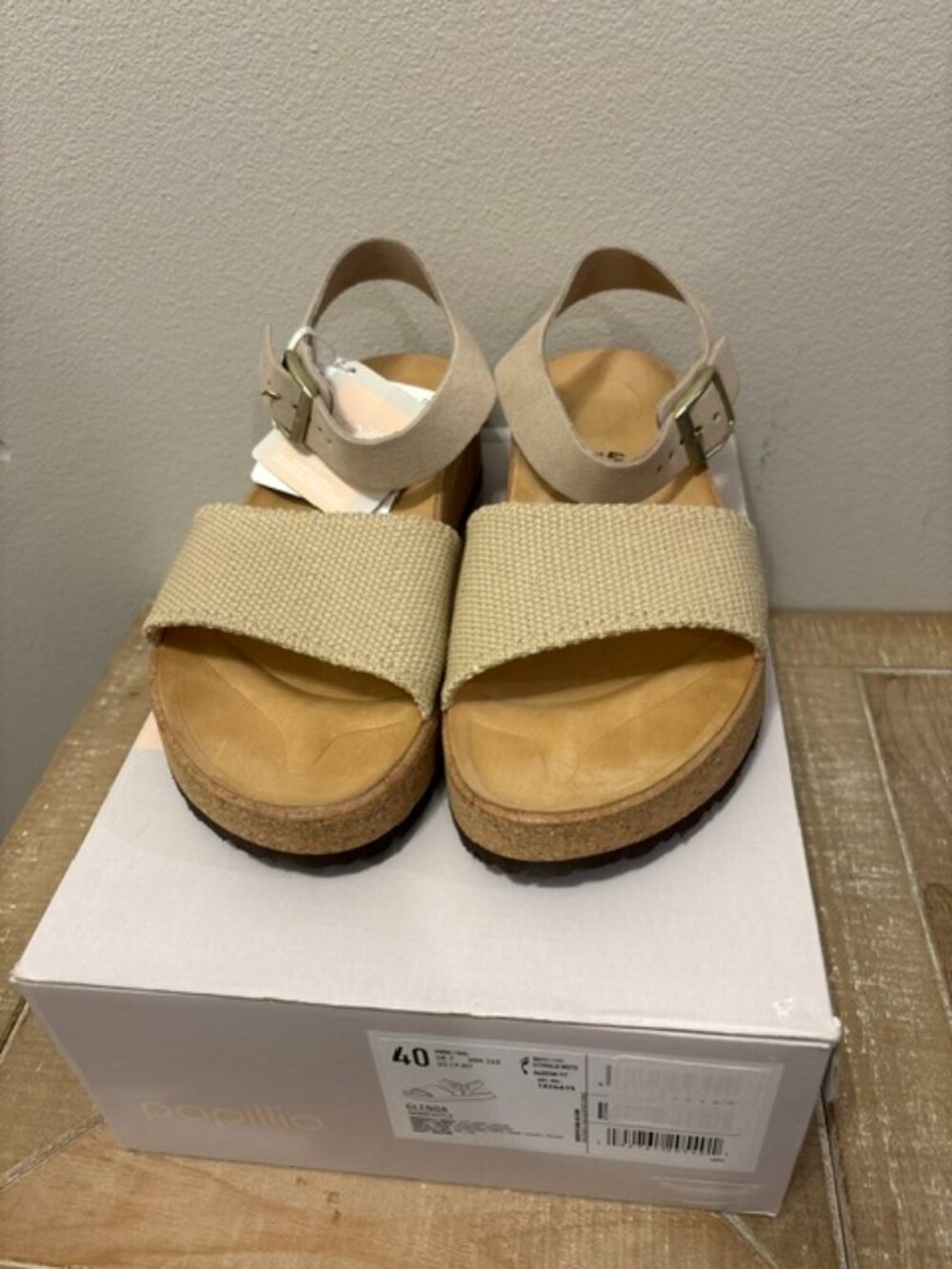 Papillio by Birkenstock Glenda  Nubuck Leather Sandal